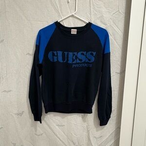ITEM#83 1980s guess Products VTG sweater size XL 
20x21